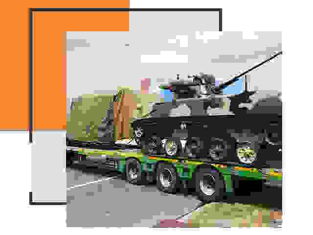 Перевозка военной техники в Краснотурьинске